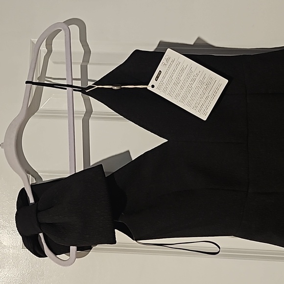 BLACK Rebecca Vallance Mondrian Bow Dress Size 4 US - Picture 3 of 8